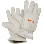 Перчатки Stihl для работы с бензопилой, кожа, L/XL